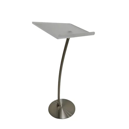 Frost Pulpit Podium Acrylic Church Acrylic Podium Stand Lectern for Restaurants Wedding Office and Classroom Acrylic Lectern