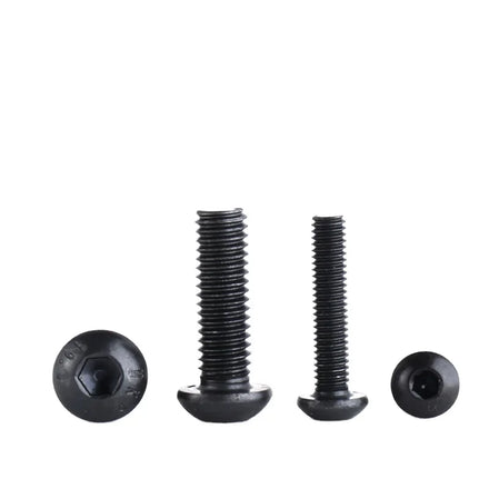10.9 Grade Alloy Steel Button Head Hex Socket Screws with Full Thread ISO Certified for Industrial Machinery
