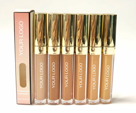 Custom Logo Mineral Whitening Natural Oil Control Long-lasting Hydrating Vegan Liquid Foundation Concealer