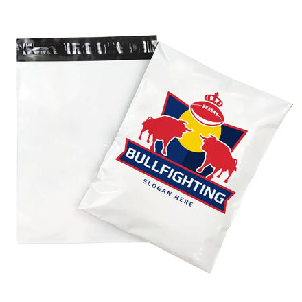 RONGWEN Custom Padded Strong Green White Black Freezer Plastic Satchel Poly Mailer Bags With Logos