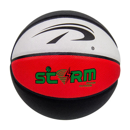 Custom Logo Official Size 29.5 Hygroscopic Leather Training Basketball Red White Blue for Basketball Players PSYCHE Hot Sale