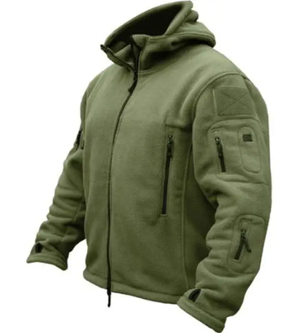 Wholesale Comfortable Full Zip Soft Shell Winter Outdoor Warm Coat Casual Sweatshirt Men Fleece Jacket