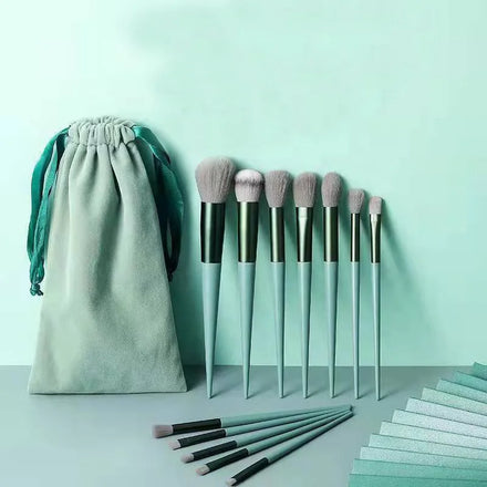 13 Pcs High Quality Makeup Brush Luxury Professional Custom Private Label Makeup Brush Set With Bag