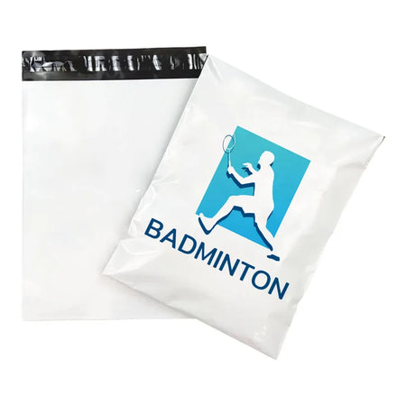 RONGWEN Custom LOGO Pastel Pink White Yellow Mini Plastic 145*19cm Christmas Aqua Retro Mailer Packaging Bags