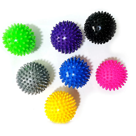 BSTAR High Quality Spiky PVC Massage Ball 7.5cm Anti-Burst & Abrasion Resistant for Muscle Relaxation