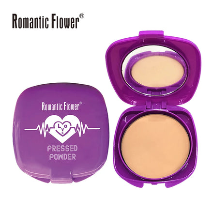 Wholesale Makeup Waterproof Full Coverage Face Press Powder Cosmetic Compact Powder for Dark Skin