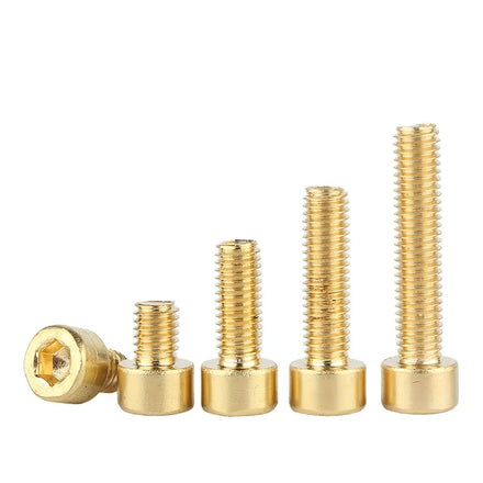 Manufacturer Wholesale 6.8 Grade CNC Knurled Brass Copper Din321 M12 M14 Cup Hex Head Socket Hex Bolt Hex Bolt