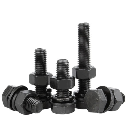 Plastic Metric DIN931/DIN933 Hex Bolt and Nut Hex Cap Screw Washer and Nuts Assembly GB Standard