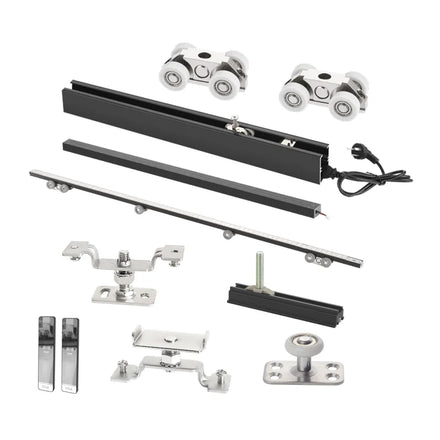 Iron Mongery Hardware Modern Hanging Soft Closing Sliding Roller Magnetic Electronic Door System 20-120kg Capacity Apartment Use