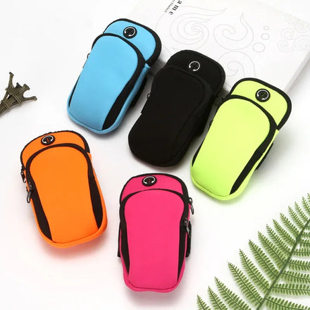 Custom Mobile Phone Bags Running Sports Waterproof Pack Phone Cellphone Armband Wrist Bag Cycling Arm Bag