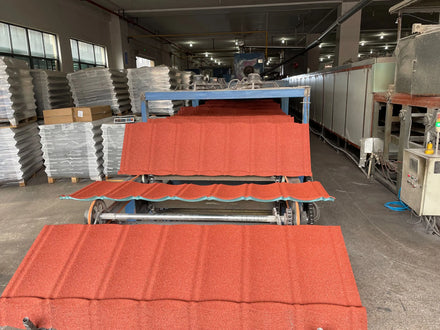 SANGOBUILD Metal Roof Tiles Manufacturer High Performance Waterproof Colorful Corrugated Stone-Coated Metal Roof Tiles
