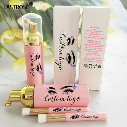 Wholesale Eyelash Extension Eyelash Foam Cleanser Shampoo Lash Foam Eyelash Cleaning Brush Vegan Shampoo Lash Foam Shampoo