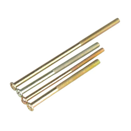 China Factory Zinc Plated Countersunk Pan Head Phillips Round Head Screws Half Threaded Bolts Flat Head Fiberboard Nails
