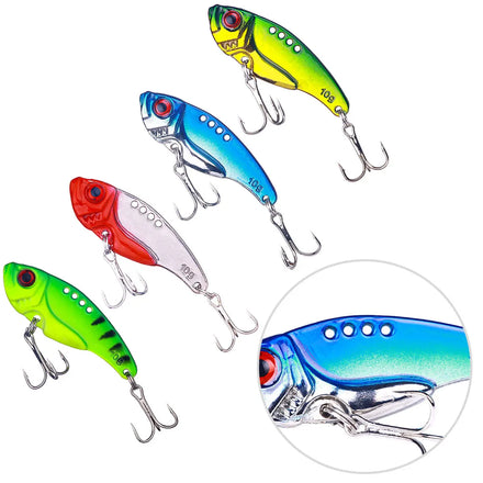 Wholesale Metal Blade VIB Fishing Lures 5CM 10G Sinking Fishing Bait