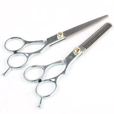 Stainless Steel Hair Thinning Scissors Sustainable Hairdressing and Pet Grooming Tool