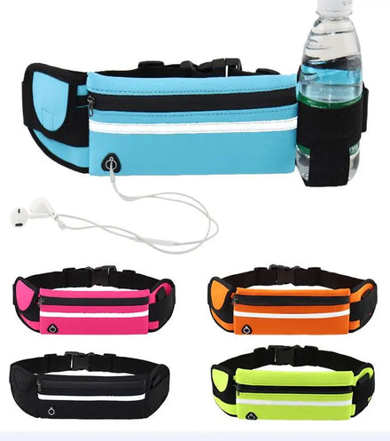 Wholesale Adjustable Waterproof Cycling Fitness Elastic Comfortable Fanny Pack Jogging Running Belt Bag