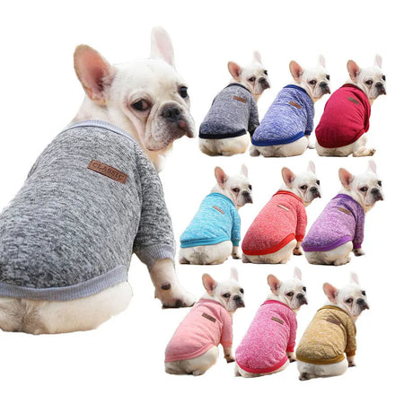 Hot Sale Pet Cloth Dog Cat Sweaters Autumn and Winter New Style Guards Two Legs Clothes
