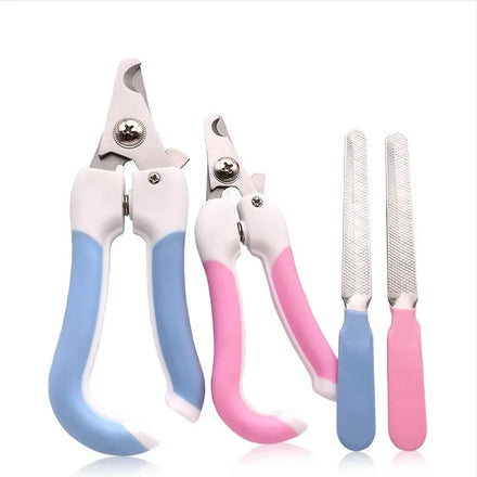2024 Wholesale Dog & Cat Pets Nail Clippers Trimmers Pet Grooming Nail File Kit Clipper Scissor Set