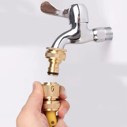 Brass Garden Water Agriculture Tools Garden Adpter Quick Plug 3/4 Inch Garden Hose Quick Connector Irrigation Fitting