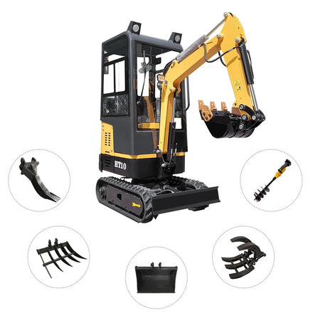 Chinese Low Price Digging Machine 1ton Small Mini Excavator on Sale