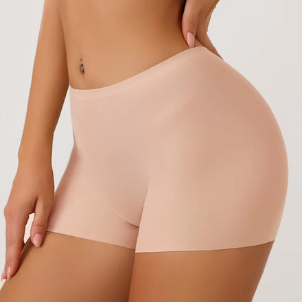Ladymate ODM/OEM Ropa Interior De Seda De Hielo Sin Costuras Women's Safety Short Pants Seamless Fitness Boxer Briefs Yoga Panty