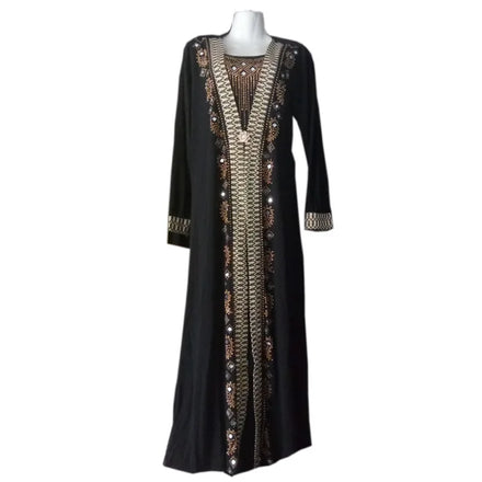 Hot Selling Dubai Abaya Party Dresses Evening Elegance EID Plus Size Beads Abaya