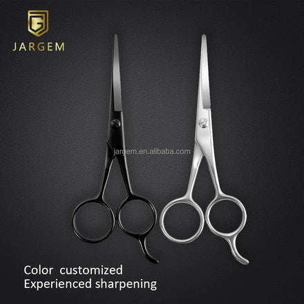 5.5mm Thickness Beard Scissors Small Size Hair Scissors Fine Eyebrow Scissors