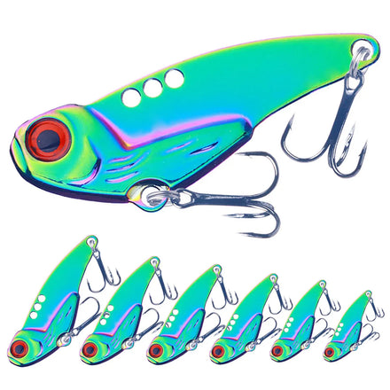 Wholesale VIB057 3.5g 5g 7g 10g 12g 18g Artificial Vibration Hard Baits Metal VIB Fishing Lures