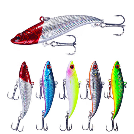 Wholesale VI044 7.5cm 11.6g Artificial Hard Vibration Baits Sinking VIB Fishing Lures