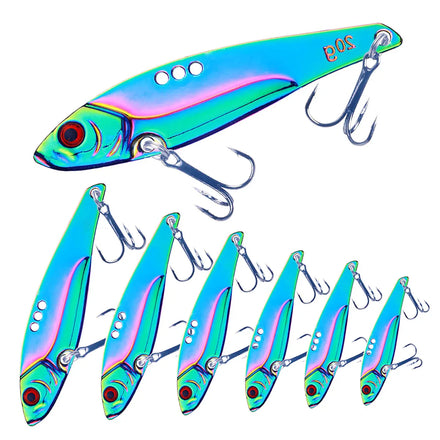 Wholesale VIB056 3g 5g 7g 10g 15g 20g Long Shot Artificial Vibration Baits Metal Sinking VIB Fishing Lures