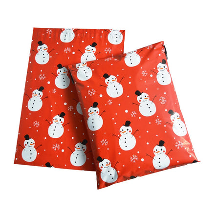 Factory Wholesale Eco-Friendly Custom Logo Christmas Poly Mailers Good Quality Waterproof Gift Packaging for Shoes