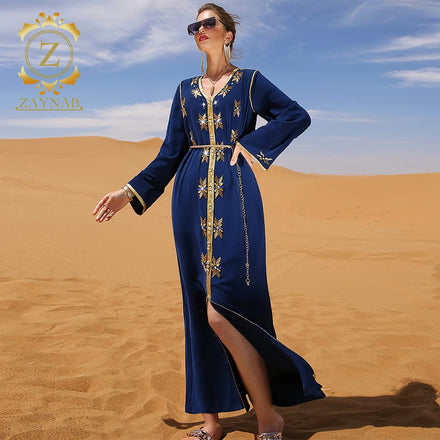 Latest Jalabiya Designs Luxury Maroccan Kaftan the Dubai Jalabiya Modern in Kaftan Dresses Style
