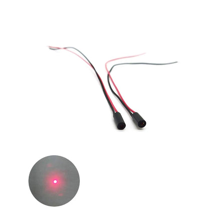 XinLand 4x10mm Mini Laser Spot Locator Diode Module 650nm 5mw Red Spot Laser New Condition