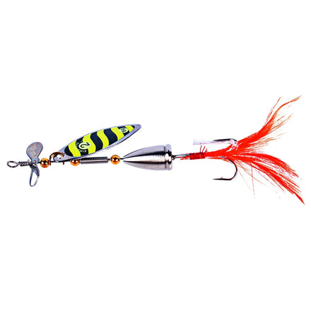9.5CM/9.3G Long Casting Metal Spoon Lure Bait China Fishing Spinnerbaits Top Water Lure Bass Spinner Baits