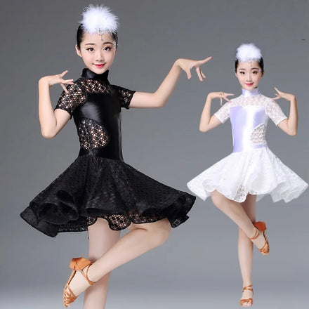 Children's Professional Latin Dance Performance Dress Dance Children's Latin Competition Dress