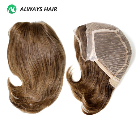 8 Inches Short Wigs Wholesale Silky Straight Virgin European Human Hair Lace Front Wig Transparent Lace Remy Hair 120% Density