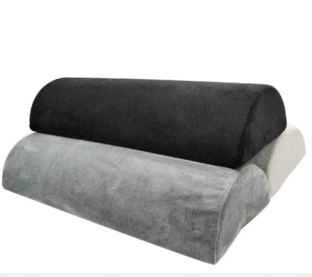 PLHFREYA Knitted Bed Cushion with Memory Foam Rectangle Pillow Removable & Washable Soft for Leg and Foot Rest (Sleeping)