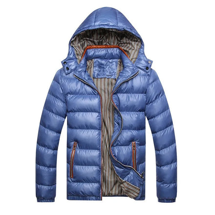 2022 Winter Wholesale Men's New Fashion Oversize Cotton-padded Clothing Hooded Padded Outdoor Original Plus Puffer Jacket