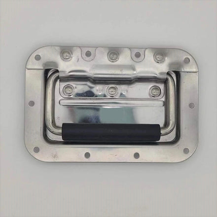 HM4204 HIME Contemporary 304 Stainless Steel Built-In Handle Outdoor Case Fittings Zinc Spring Cover Ring Knob Staircase