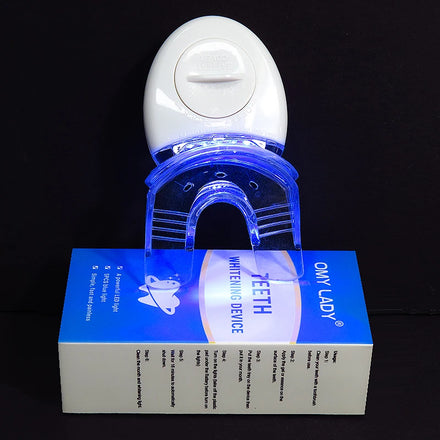 Premium Portable Smart Cool Lights LED Teeth Machine Whitening Kit Tooth Whitener