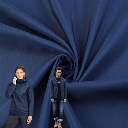 Wholesale Ready Ship 100% Polyester Woven Pongee Fabric Waterproof Windproof Breathable Anti-Static Tear-Resistant Lightweight
