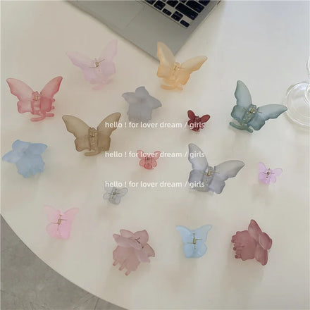 INS Mini Size 2.5cm 4 cm 6 cm Acetate Hair Claw for Girl Accessoires Pour Cheveux Factory Price Cellulose Acetate Hair Claw Clip