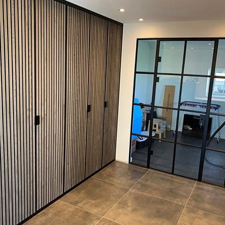 Ce Europe Akupanel Oak Sound Proof Wooden Diffuser Perforated Acoustic Panel
