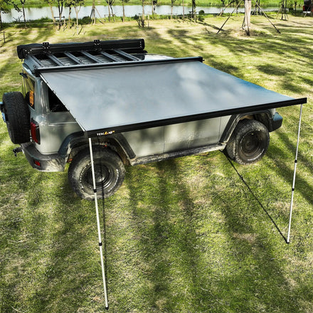 Awnlux Heavy Duty Semi-automatic SUV 4wd Retractable Overland Car Side Awning