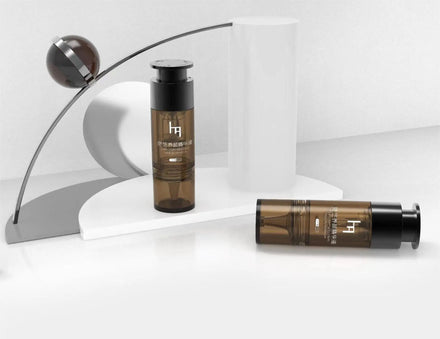 Manufacturer Supplier Plastic Bottles for Beauty Products Hair Serum Bottle Press Top Day and Night Cream Airless Bottle