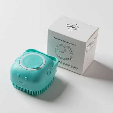 Hot Selling New Silicone Bath Hair Washing Comb Shampoo Brush for Pet Dogs and Cats