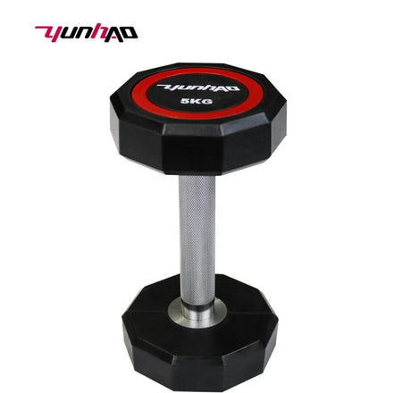 Yuncheng High Quality Custom Logo 2.5-70KG Gym Home 10-sided CPU Dumbbells