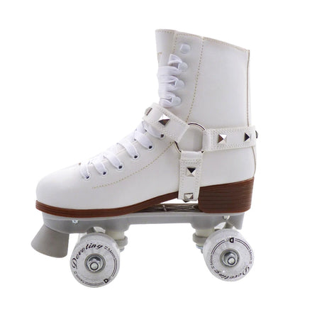 Best Selling Quality PU Hard Skate Boot 4 Wheels Roller Skates Flashing Roller Skate Shoe