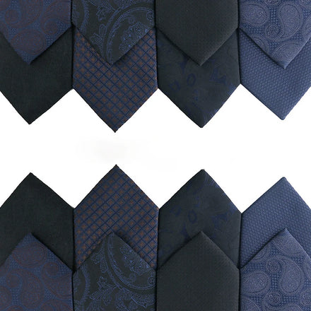 Italian Paisley Mens Silk Ties Custom Company Black Ties Polyester for Men
