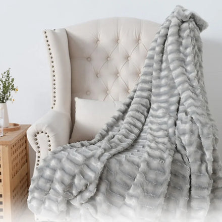 Wholesale Sherpa Fleece Bed Blanket Super Soft Extra Warmest and Heavy Thick Winter Blankets for Sofa